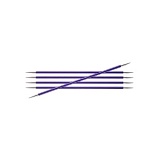 Спицы чулочные "Zing" 7мм/15см, KnitPro, 47015