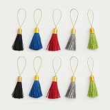 Маркер для вязания Lantern Moon "Шелковая кисточка", 10шт в упаковке, KnitPro, 350642