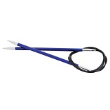 Спицы круговые "Zing" 4,5мм/100см, KnitPro, 47160