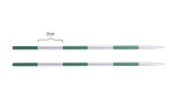 Спицы съемные укороченные "SmartStix" 3,25мм/10см, алюминий, KnitPro, 42142