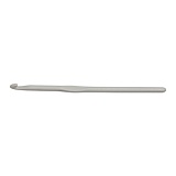 Крючок для вязания "Basix Aluminum" 3мм/15см, алюминий, серый, KnitPro, 30774